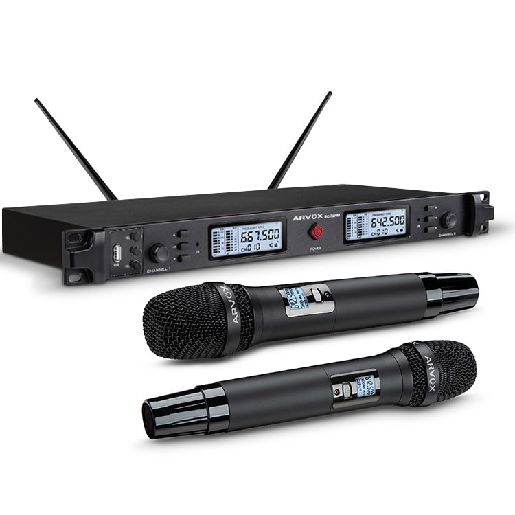 RC-7970U UHF Wireless Microphone With USB MP3 Player And BT